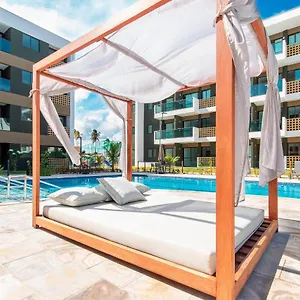  Apartamento Mana Beach Experience Muro Alto #d22 Dois Quartos Por Carpediem Brasil